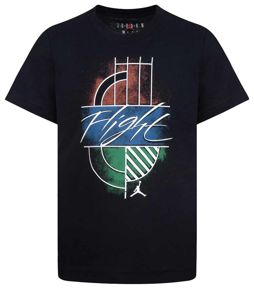 Jordan Boys MJs Playground Short Sleeve T-Shirt - Boys' Preschool Black/Red