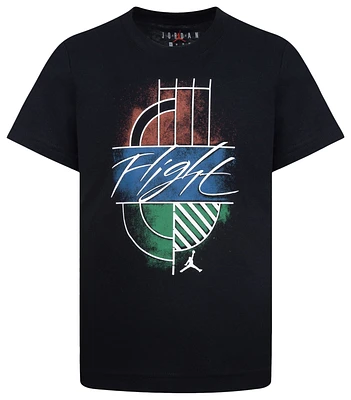 Jordan Boys MJs Playground Short Sleeve T-Shirt - Boys' Preschool Black/Red