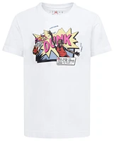 Jordan Boys Air Comics Dunk Short Sleeve T-Shirt - Boys' Preschool White/Red