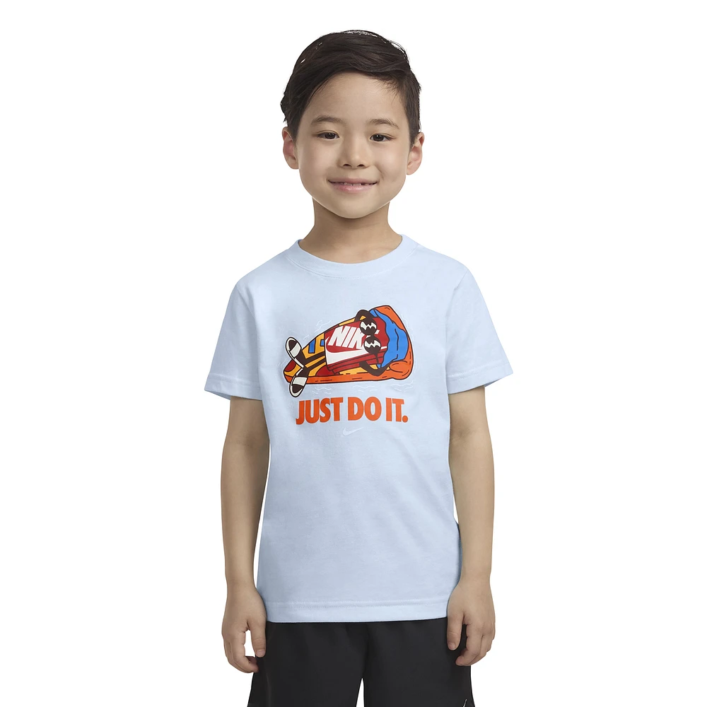 Nike Boys Boxy Art T-Shirt - Boys' Preschool Blue/Multi