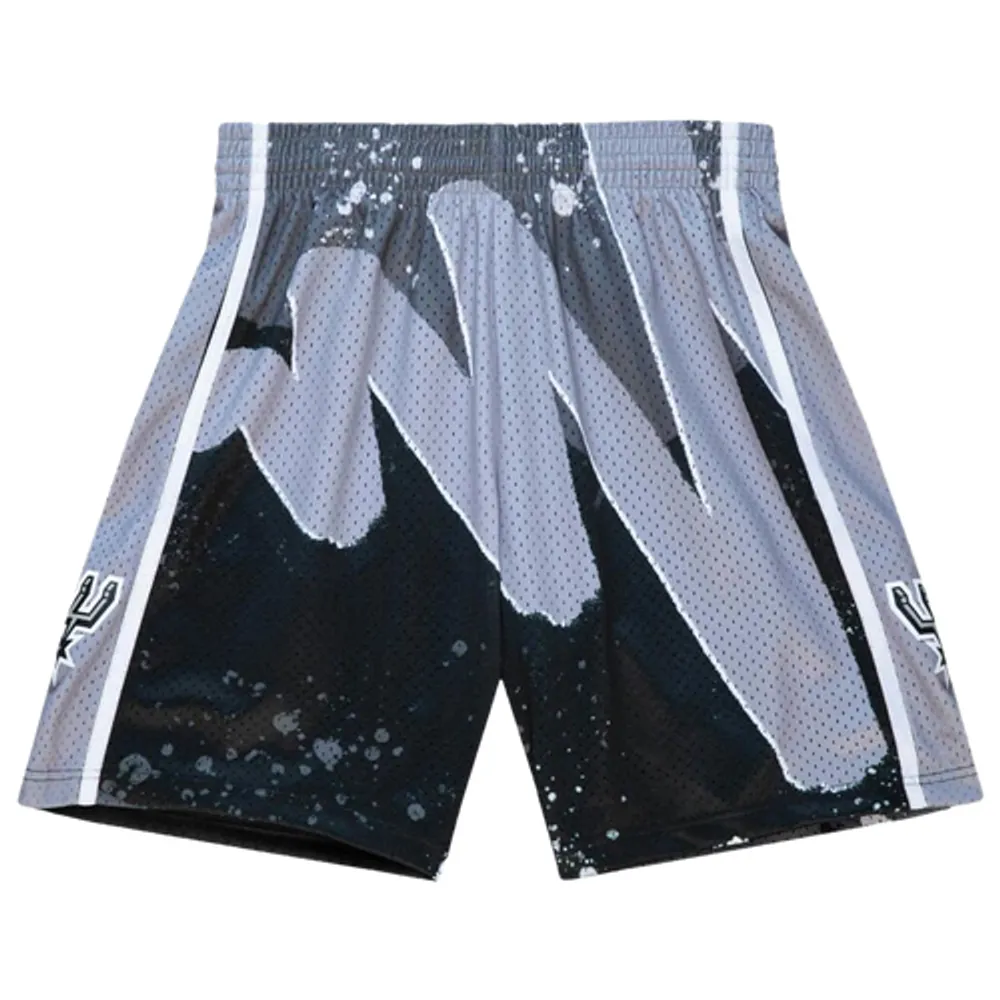 Mitchell & Ness NBA Hyp Hoops Shorts - Mens - Black, Size XXL