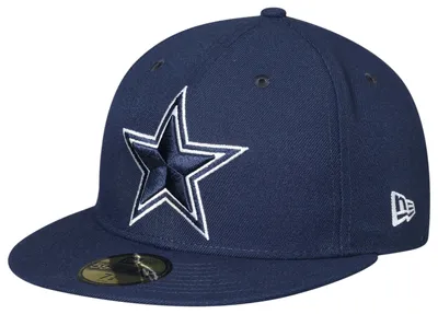 Dallas Cowboys Team Logo Black & White 59FIFTY Fitted Hat – Fan Cave