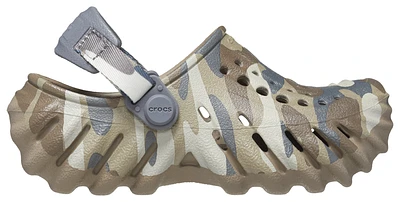 Crocs Boys Crocs Echo Camo Clogs - Boys' Toddler Shoes Charcoal Camo/Charcoal Camo Size 04.0