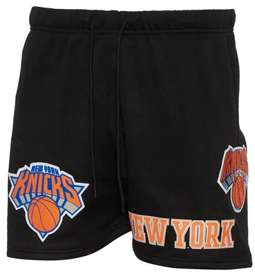 Pro Standard Mens Knicks Mesh Shorts - Black/Black