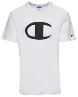 Champion Mens Champion World Class C T-Shirt - Mens Black/White Size XXL