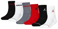 Jordan Legend Crew 6-Pack Socks  - Boys' Grade School