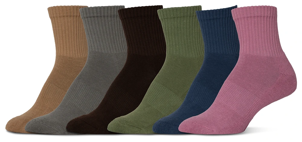 LCKR Paquet de 6 paires chaussettes courtes base - Adulte