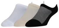 LCKR Womens LCKR 6 Pack Super Stretch Mesh Slide Footys - Womens Black/White Size M