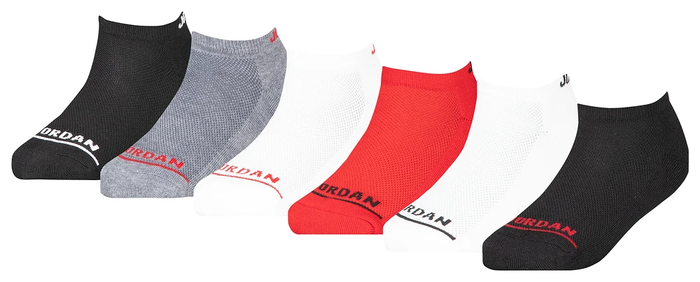 Jordan Legend No-Show Socks 6 Pack  - Boys' Grade School