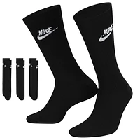 Nike Mens Nike 3 Pack NSW Crew Socks