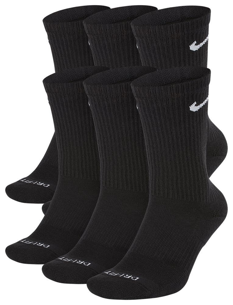 Nike 6 Pack Everyday Plus Cushioned Socks  - Men's