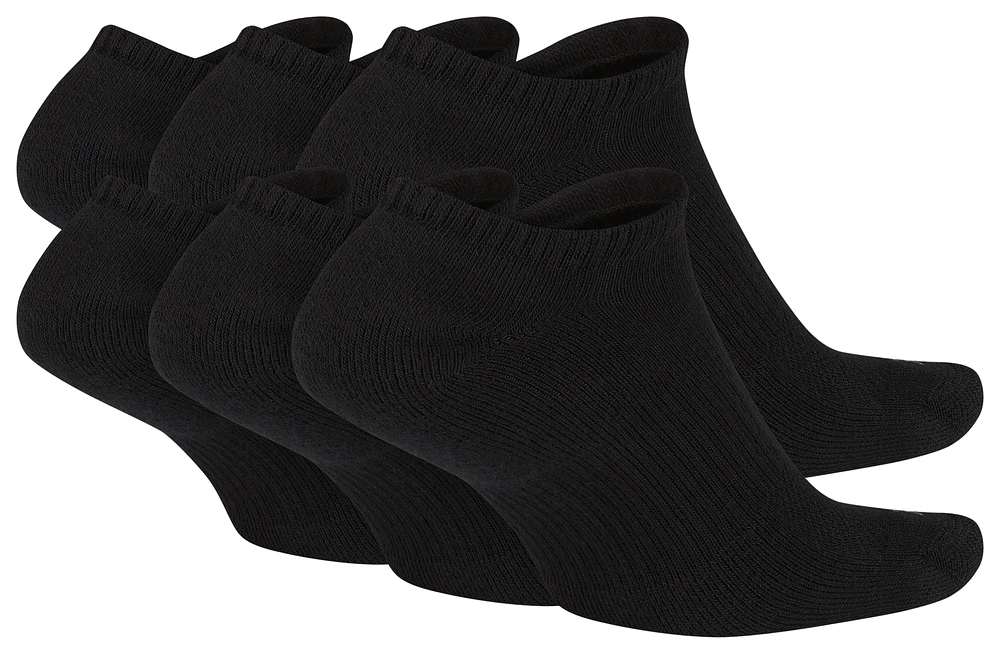 Nike 6 Pack Dri-FIT Plus No Show Socks  - Men's