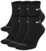 Nike 6 Pack Dri-FIT Plus Quarter Socks  - Men's