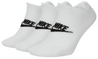 Nike 3 Pack No Show Socks  - Men's