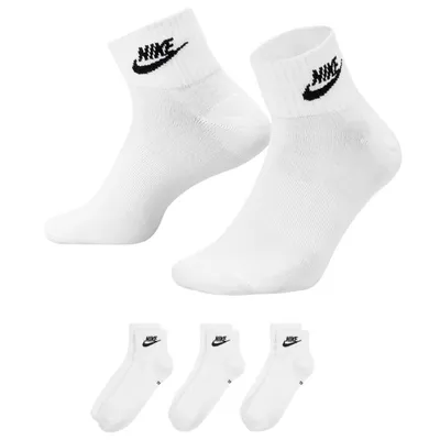 Mens 3 Pack Ankle Socks - Mens