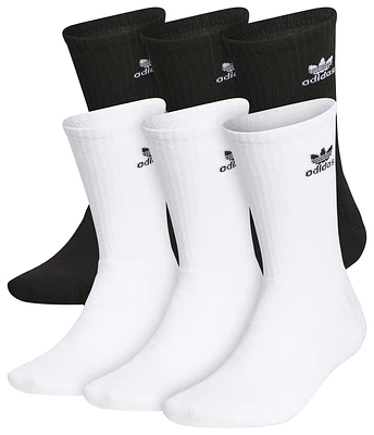adidas Originals Trefoil 6 Pack Crew Socks  - Men's