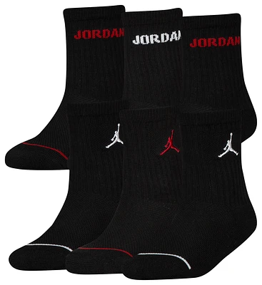 Jordan 6 Pack Crew Socks  - Youth