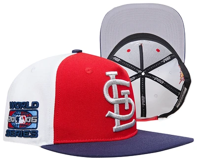 Pro Standard Pro Standard Cardinals Chrome Wool Snapback - Adult Red/ Midnight Navy Size One Size