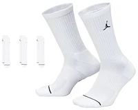 Jordan Every Day Cushioned Crew 3 Pack Socks  - Men's