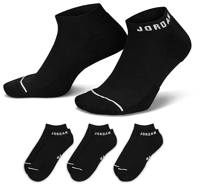 Jordan Everyday Cushioned Poly 3-Pack No Show Socks  - Men's