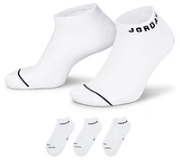 Jordan Paquet de 3 paires chaussettes invisibles en polyester matelassées Everyday - Pour hommes