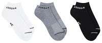 Jordan Paquet de 3 paires de chaussettes invisibles en polyester matelassées Everyday - Garçons, Sco