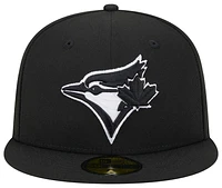 Toronto Blue Jays New Era Jays 5950 Cap - Mens White/Black Size 7