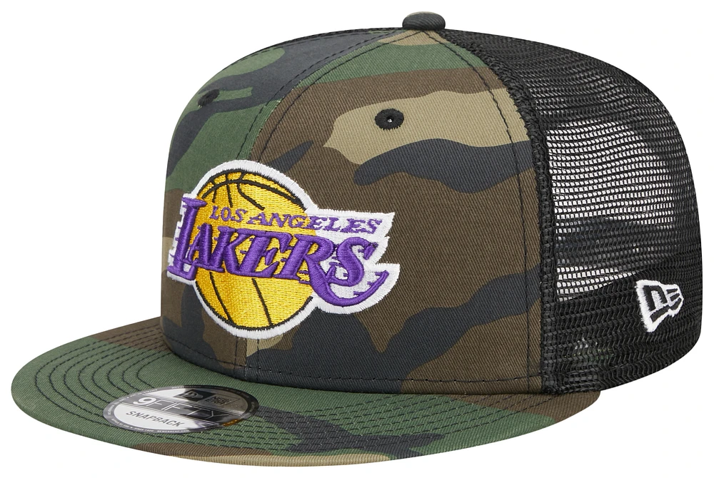 New Era Lakers Trucker Cap  - Men's