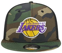 New Era Lakers Trucker Cap  - Men's