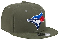 New Era Mens Toronto Blue Jays New Era Blue Jays 950 Cap - Mens New Olive