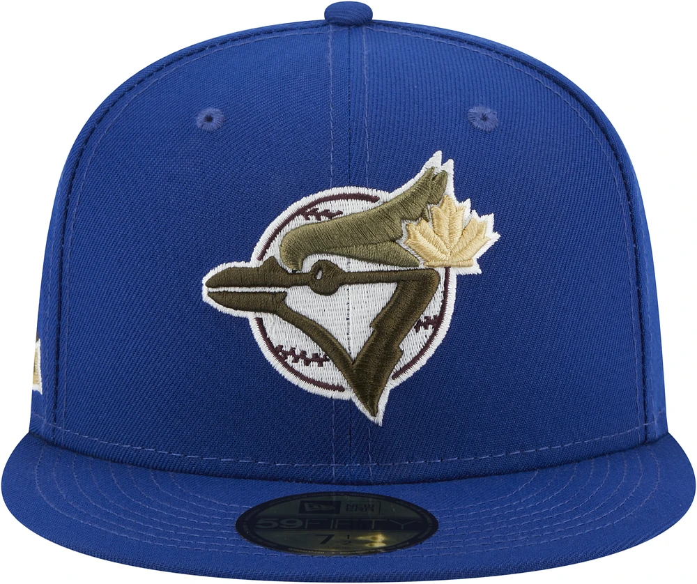 New Era Blue Jays 5950 Botanical 15053 OTC Cap  - Men's