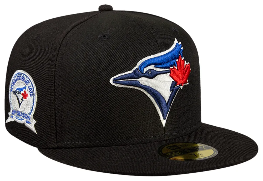 New Era 59FIFTY Toronto Blue Jays Metallic Logo Series Fitted Hat Black