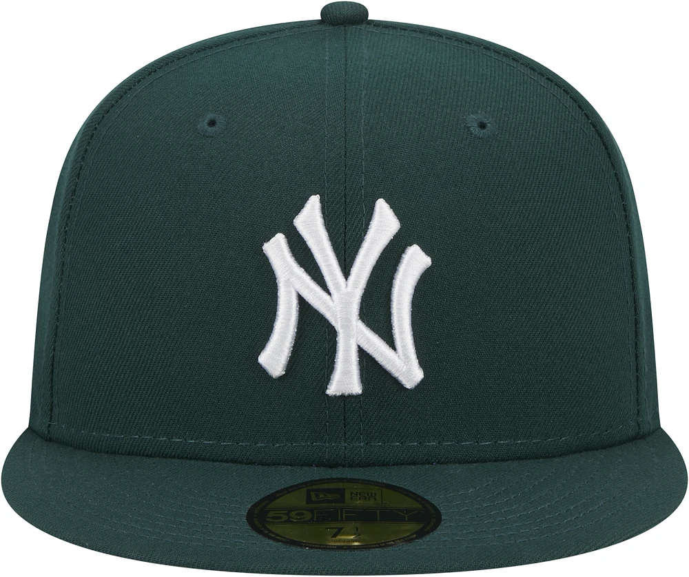 New Era Yankees 59Fifty Evergreen Fitted Hat  - Men's