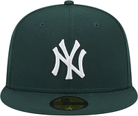 New Era Yankees 59Fifty Evergreen Fitted Hat  - Men's