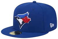 New Era Blue Jays 5950 Evergreen Side Patch Fitted Cap  - Men's