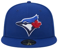 New Era Blue Jays 5950 Evergreen Side Patch Fitted Cap  - Men's