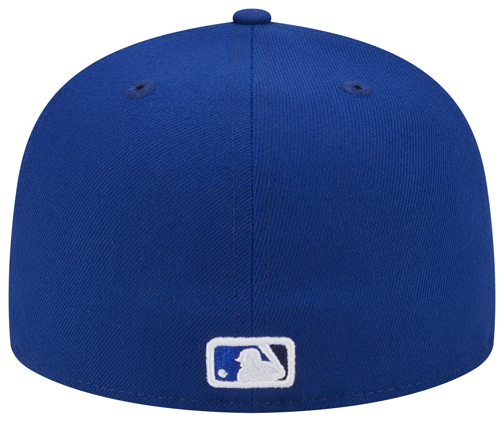New Era Blue Jays 5950 Evergreen Side Patch Fitted Cap  - Men's