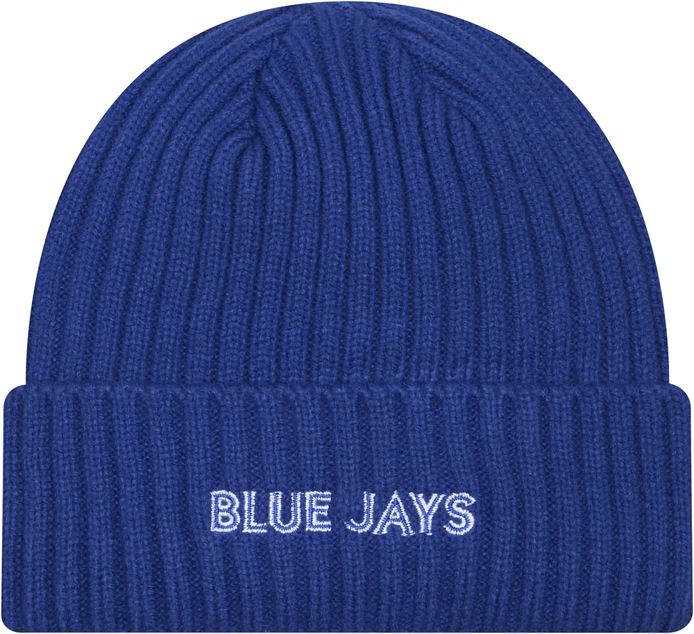 New Era Blue Jays Knitted Evergreen Hat  - Boys' Grade School