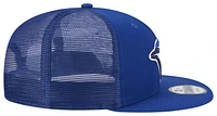 New Era Blue Jays 950 Evergreen Trucker Cap  - Men's