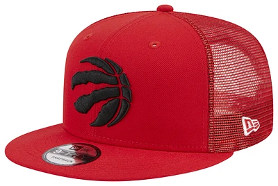 New Era Mens Toronto Raptors New Era Raptors 950 Evergreen Trucker Cap - Mens Black/Red