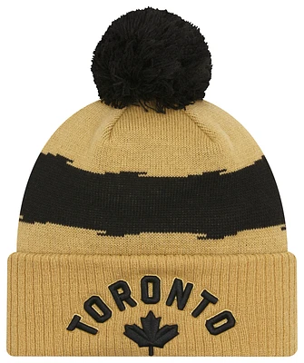 New Era Raptors City Edition 23 Knitted Hat  - Men's