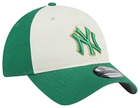 New Era Mens New York Yankees New Era Yankees 9Twenty MLB 24 Cap - Mens White/Green