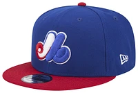 New Era Mens Montreal Expos New Era Expos 9Fifty OTC Cap - Mens White/Blue/Red