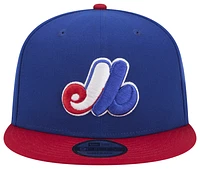 New Era Mens Montreal Expos New Era Expos 9Fifty OTC Cap - Mens White/Blue/Red