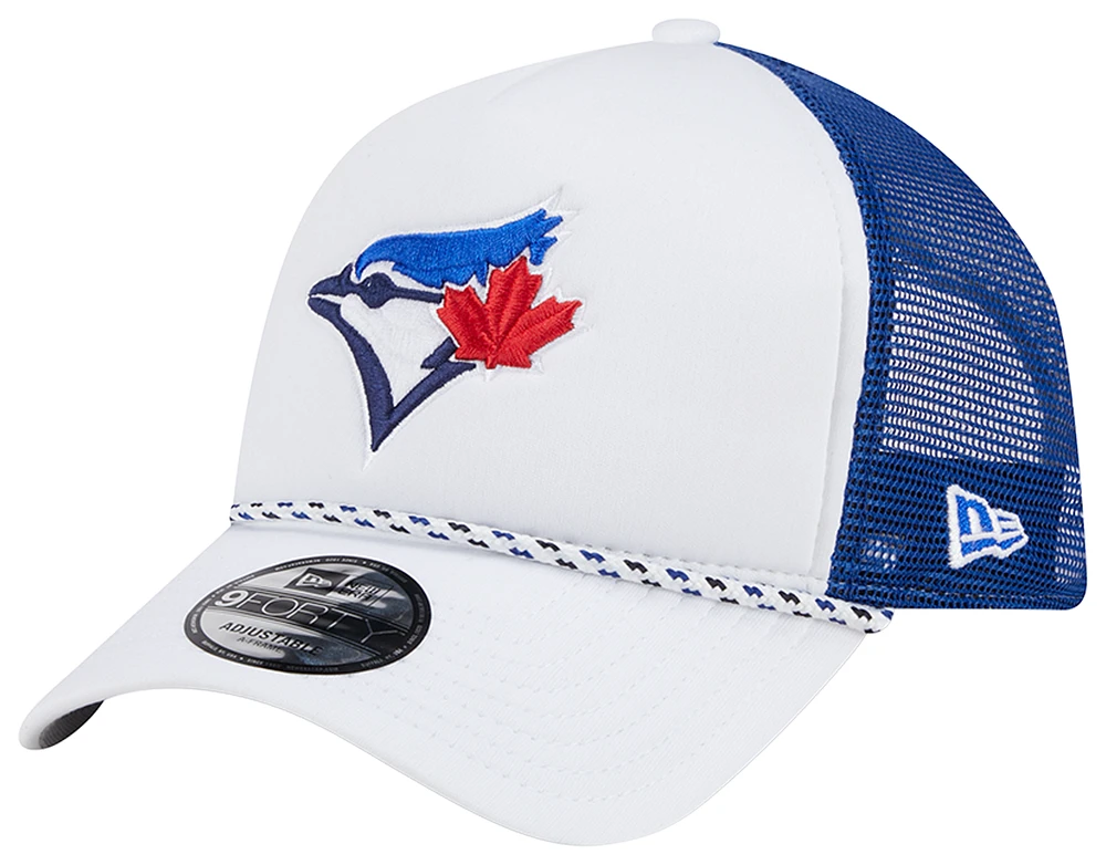 New Era Mens Toronto Blue Jays New Era Blue Jays 9Forty Court Sport - Mens White/Navy