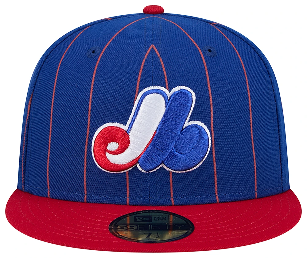 New Era Expos 59Fifty Throwback Fitted Cap  - Men's