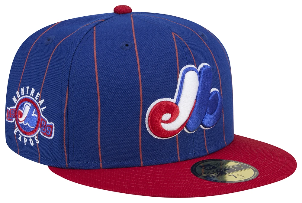 New Era Expos 59Fifty Throwback Fitted Cap  - Men's