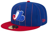 New Era Expos 59Fifty Throwback Fitted Cap  - Men's