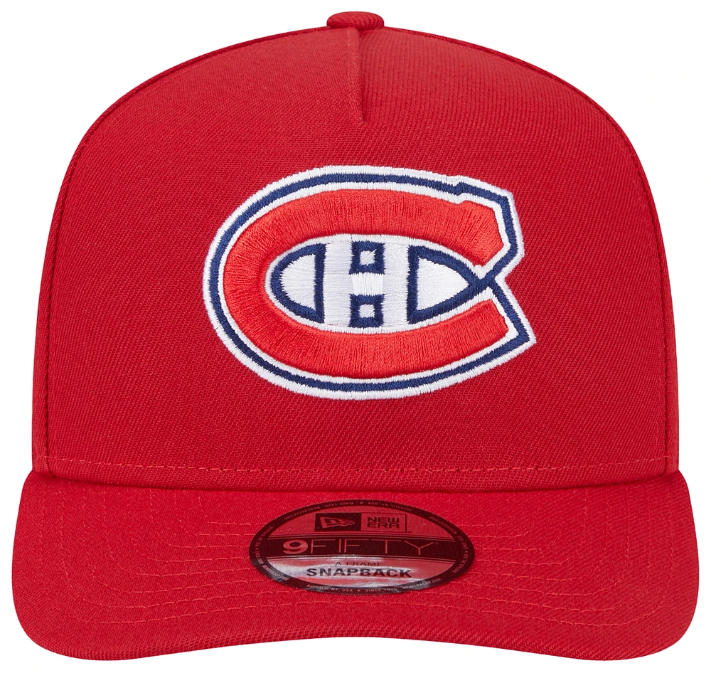 New Era Canadiens 9Fifty A-Frame Cap  - Men's