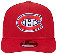 New Era Mens Montreal Canadiens New Era Canadiens 9Fifty A-Frame Cap - Mens Red/White